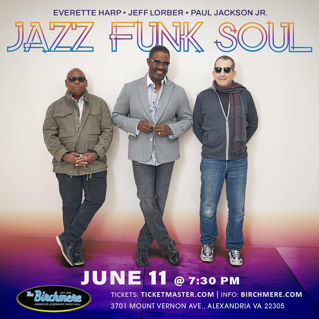 JAZZ FUNK SOUL Featuring EVERETTE HARP, JEFF LORBER, PAUL JACKSON, JR.