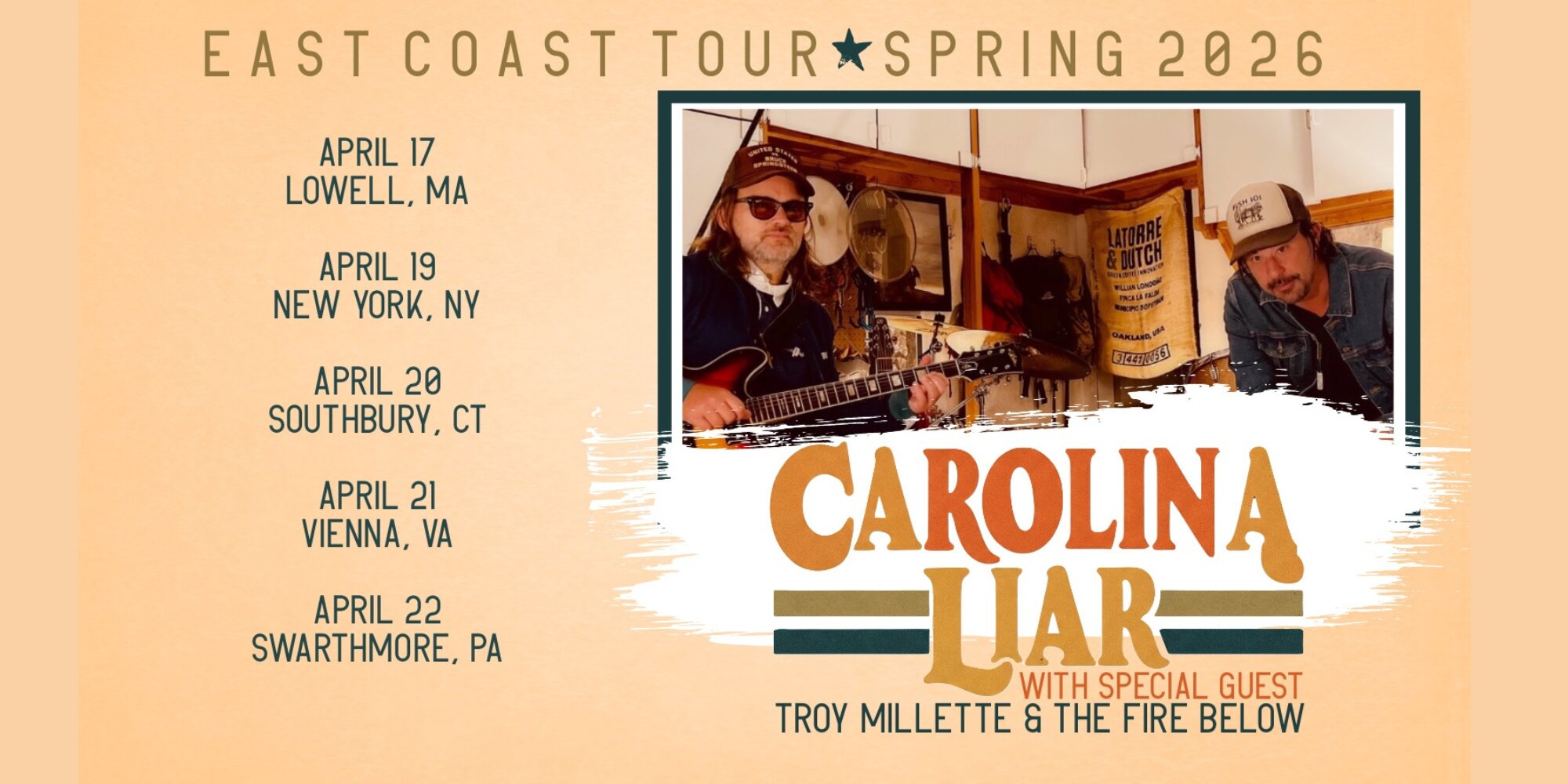 Carolina Liar + Troy Millette