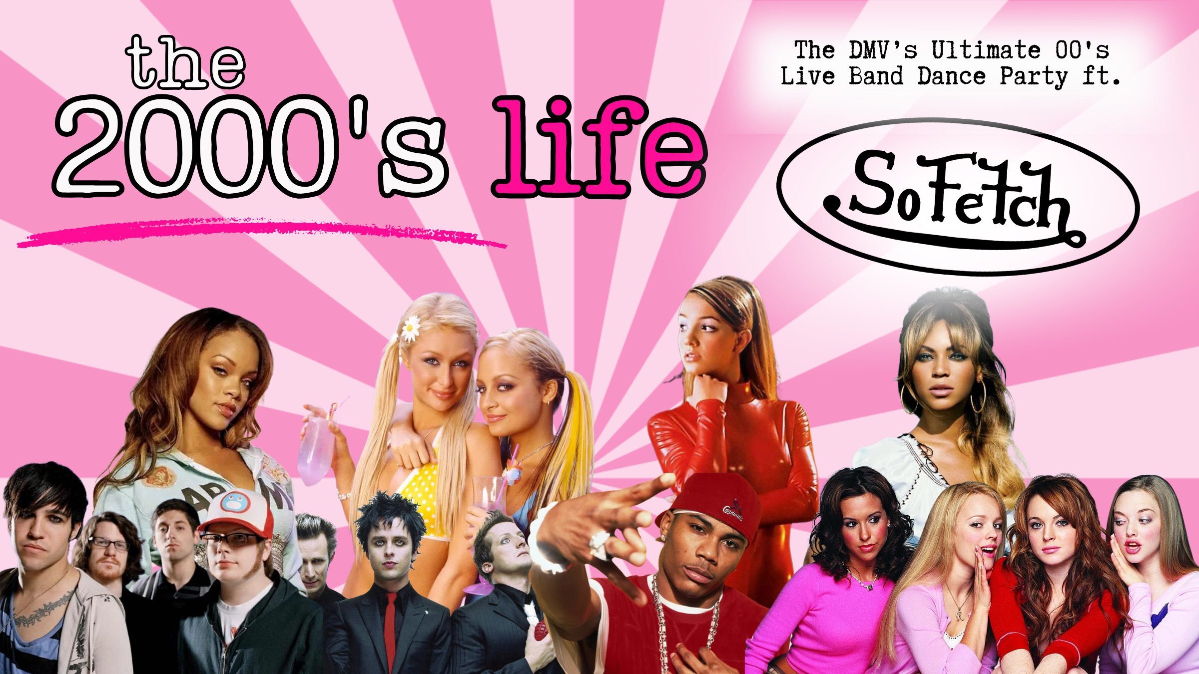The DMV's Ultimate 00's Live Band Dance Party ft. So Fetch and DJ Blakberri