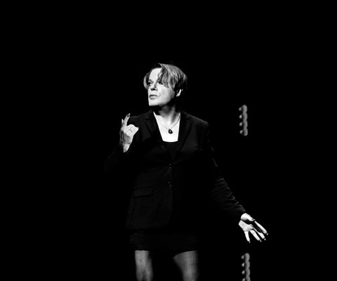 Eddie Izzard in The Tragedy of Hamlet