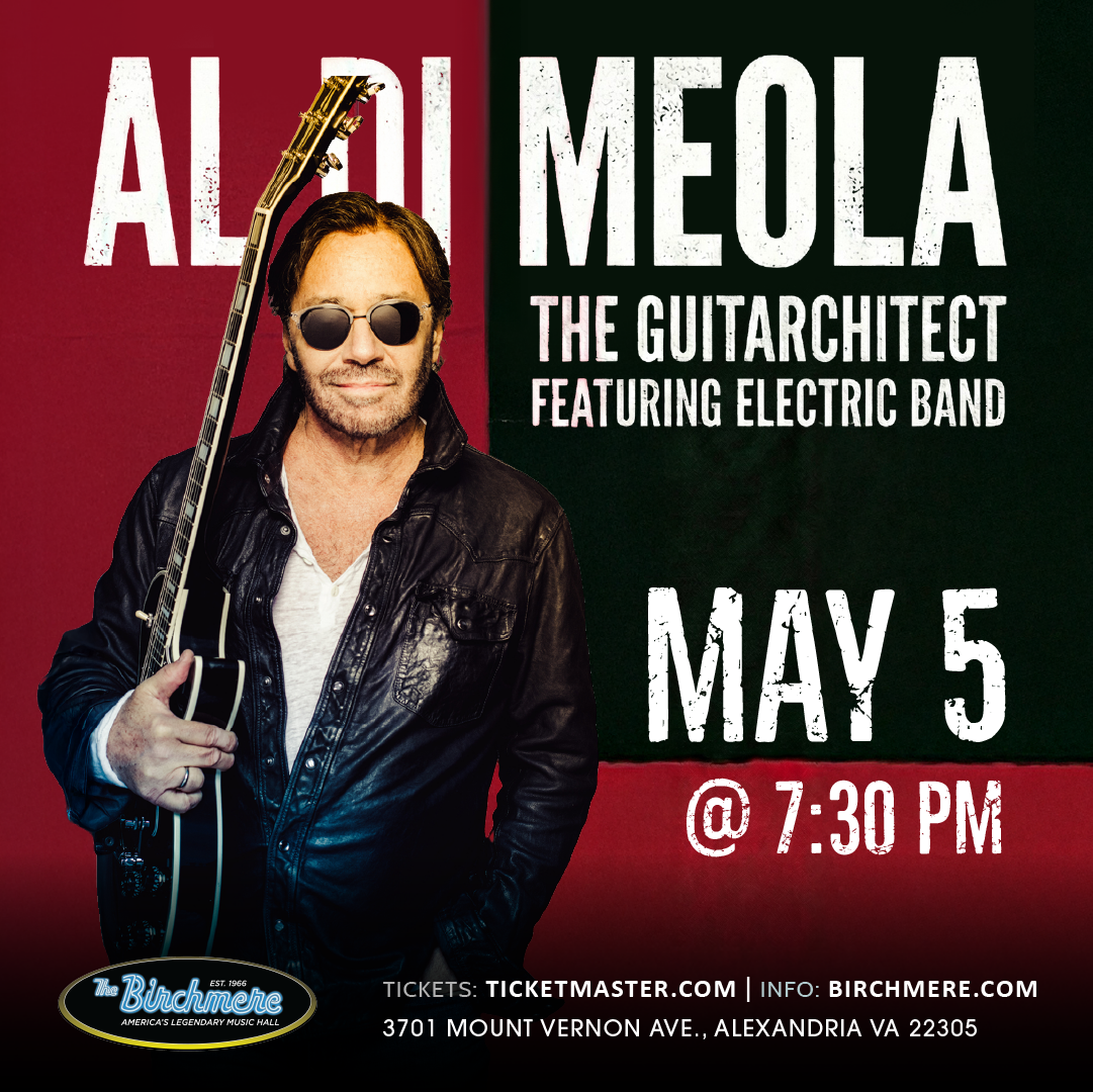 AL DI MEOLA ’THE GUITARCHITECT’ Featuring Electric Band