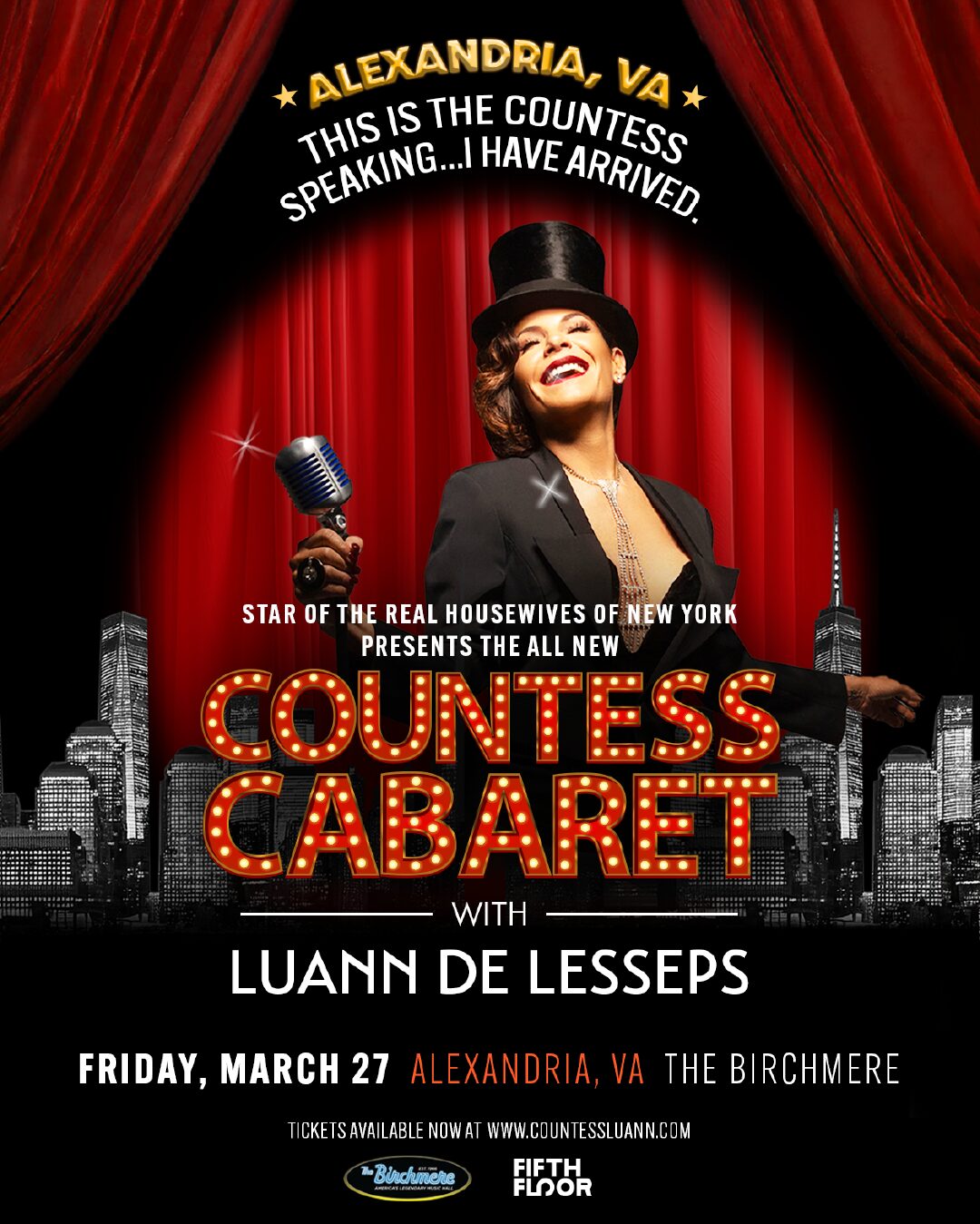 COUNTESS CABARET with LUANN DE LESSEPS